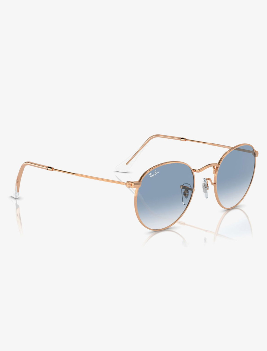 RAY-BAN Round Metal Erkek Pembe Güneş Gözlüğü RAY-BAN Round Metal Erkek Pembe Güneş Gözlüğü