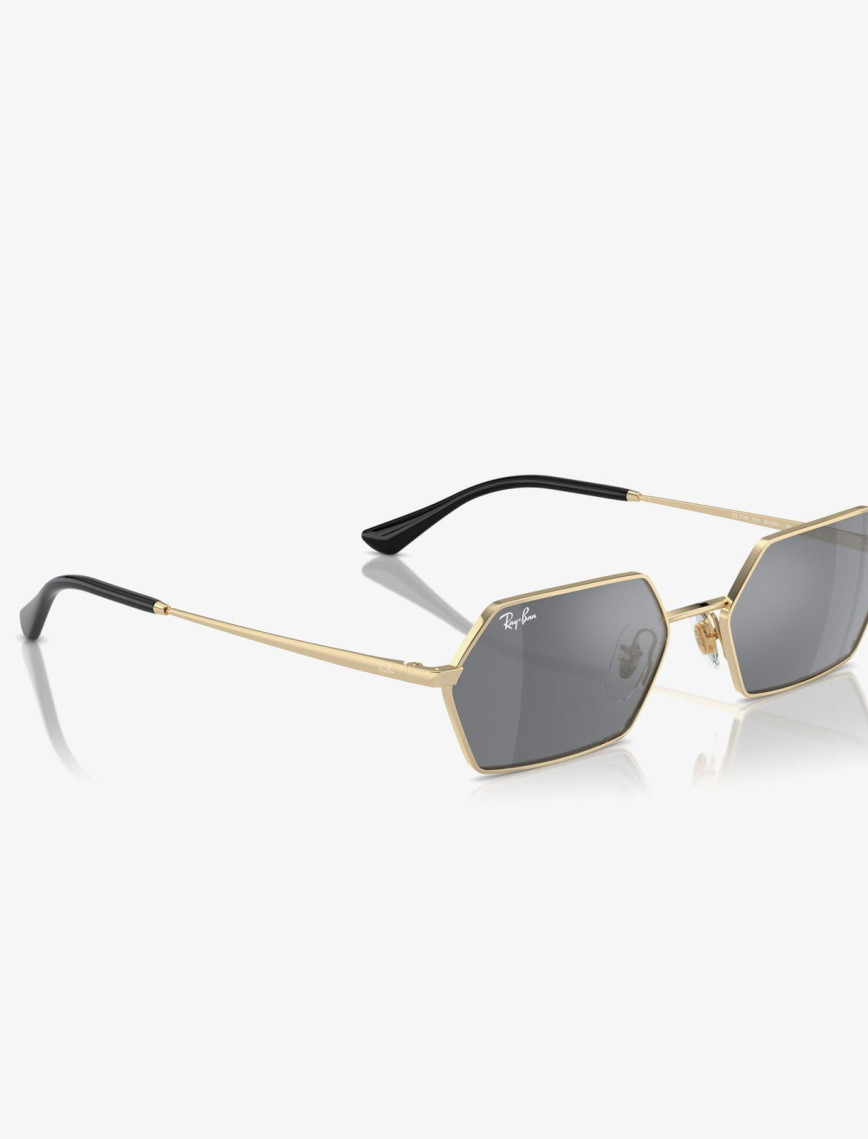 Ray-Ban Yevi Unisex Altın Rengi Güneş Gözlüğü Ray-Ban Yevi Unisex Altın Rengi Güneş Gözlüğü