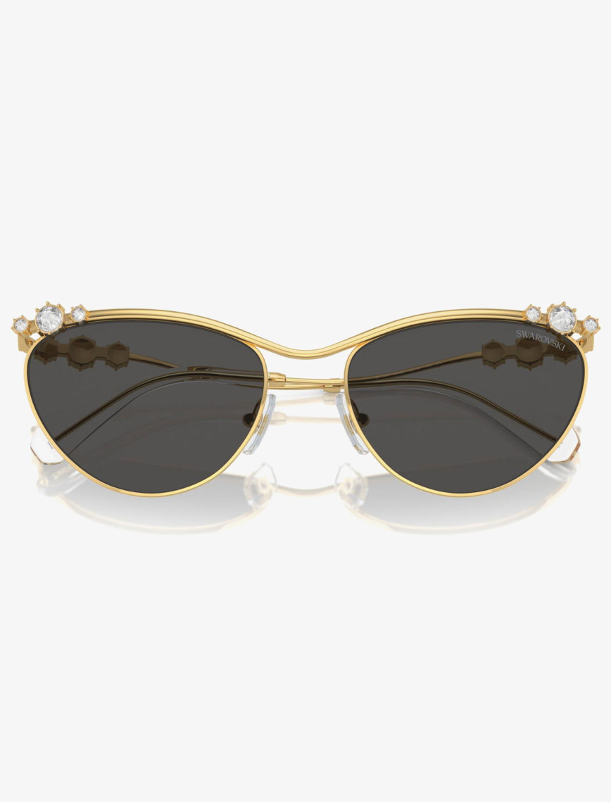Swarovski Sk717 Kadın Altın Rengi Güneş Gözlüğü Swarovski Sk717 Kadın Altın Rengi Güneş Gözlüğü