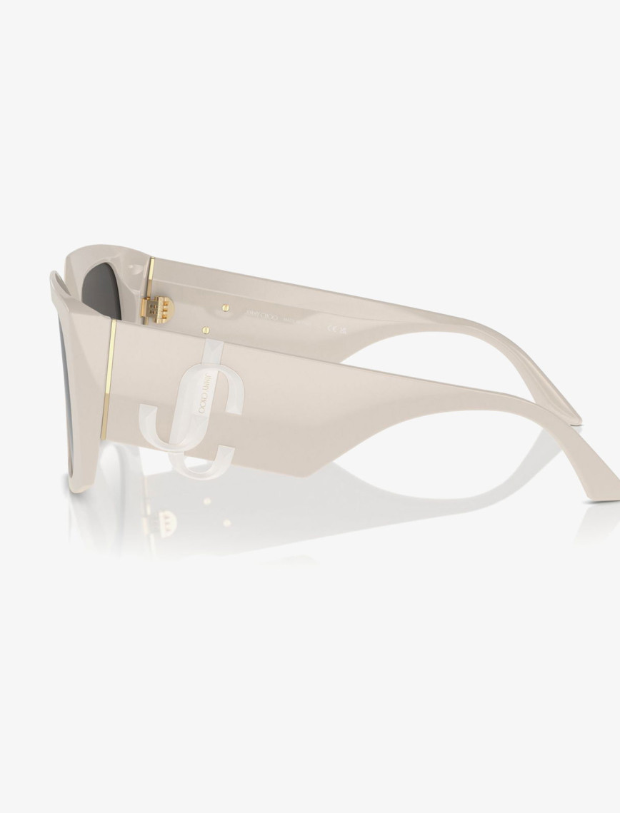 JIMMY CHOO Jc56U Kadın Beyaz Güneş Gözlüğü JIMMY CHOO Jc56U Kadın Beyaz Güneş Gözlüğü
