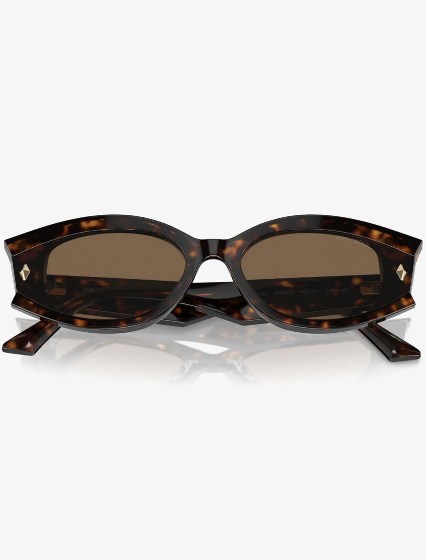 JIMMY CHOO Jc515U Kadın Kahverengi Güneş Gözlüğü JIMMY CHOO Jc515U Kadın Kahverengi Güneş Gözlüğü