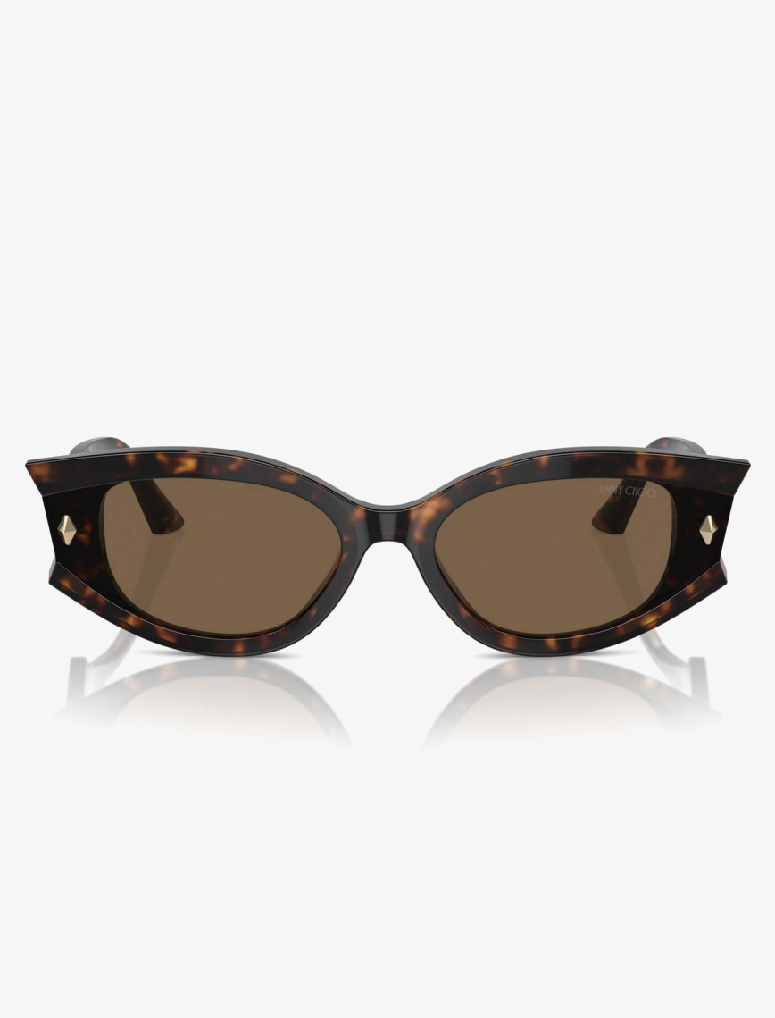 JIMMY CHOO Jc515U Kadın Kahverengi Güneş Gözlüğü JIMMY CHOO Jc515U Kadın Kahverengi Güneş Gözlüğü
