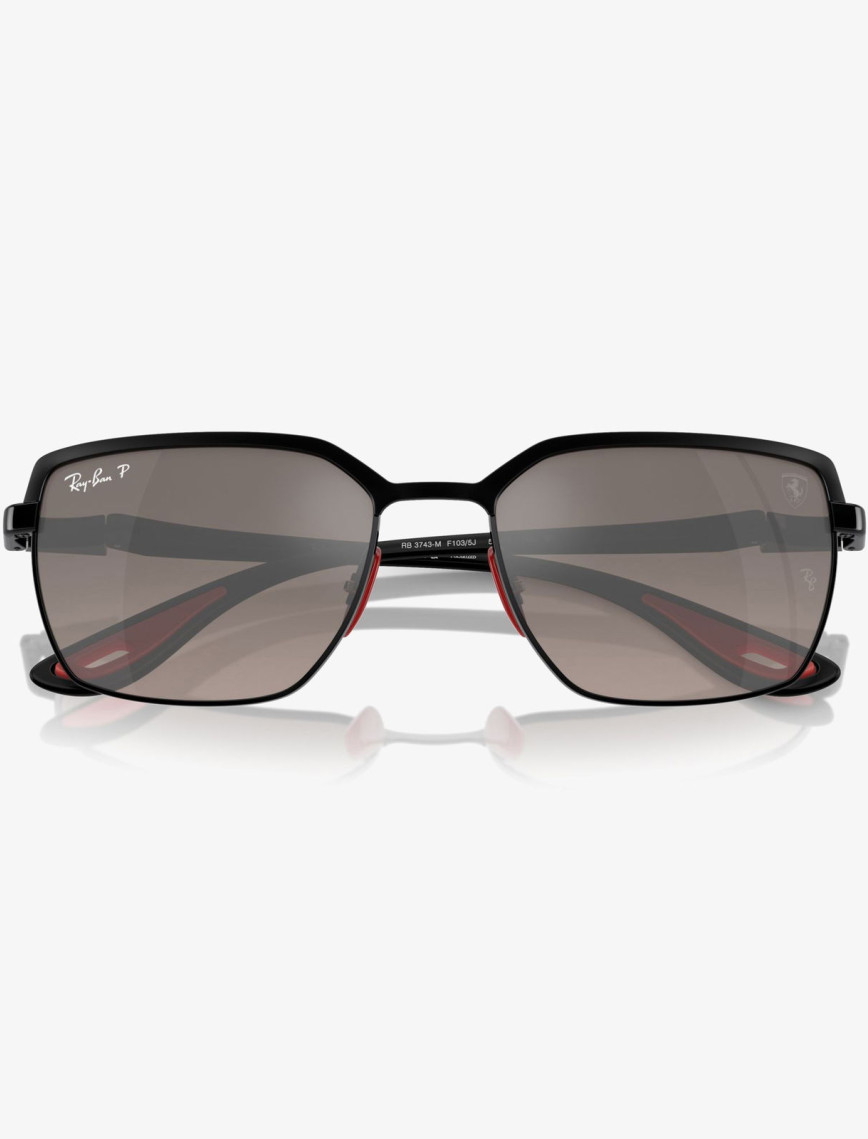 RAY-BAN Rb3743M Scuderia Ferrari Collection Unisex Siyah Güneş Gözlüğü RAY-BAN Rb3743M Scuderia Ferrari Collection Unisex Siyah Güneş Gözlüğü