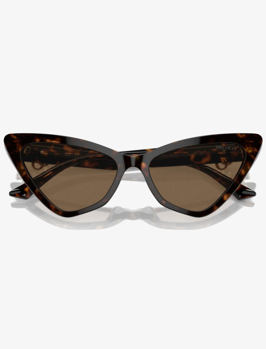 JIMMY CHOO Jc58 Kadın Kahverengi Güneş Gözlüğü JIMMY CHOO Jc58 Kadın Kahverengi Güneş Gözlüğü