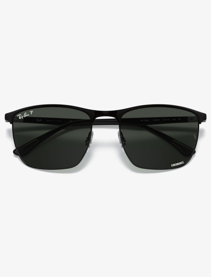 RAY-BAN 0RB3686 Unisex Siyah Güneş Gözlüğü RAY-BAN 0RB3686 Unisex Siyah Güneş Gözlüğü