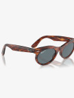 RAY-BAN Wayfarer Oval Unisex Kahverengi Güneş Gözlüğü RAY-BAN Wayfarer Oval Unisex Kahverengi Güneş Gözlüğü
