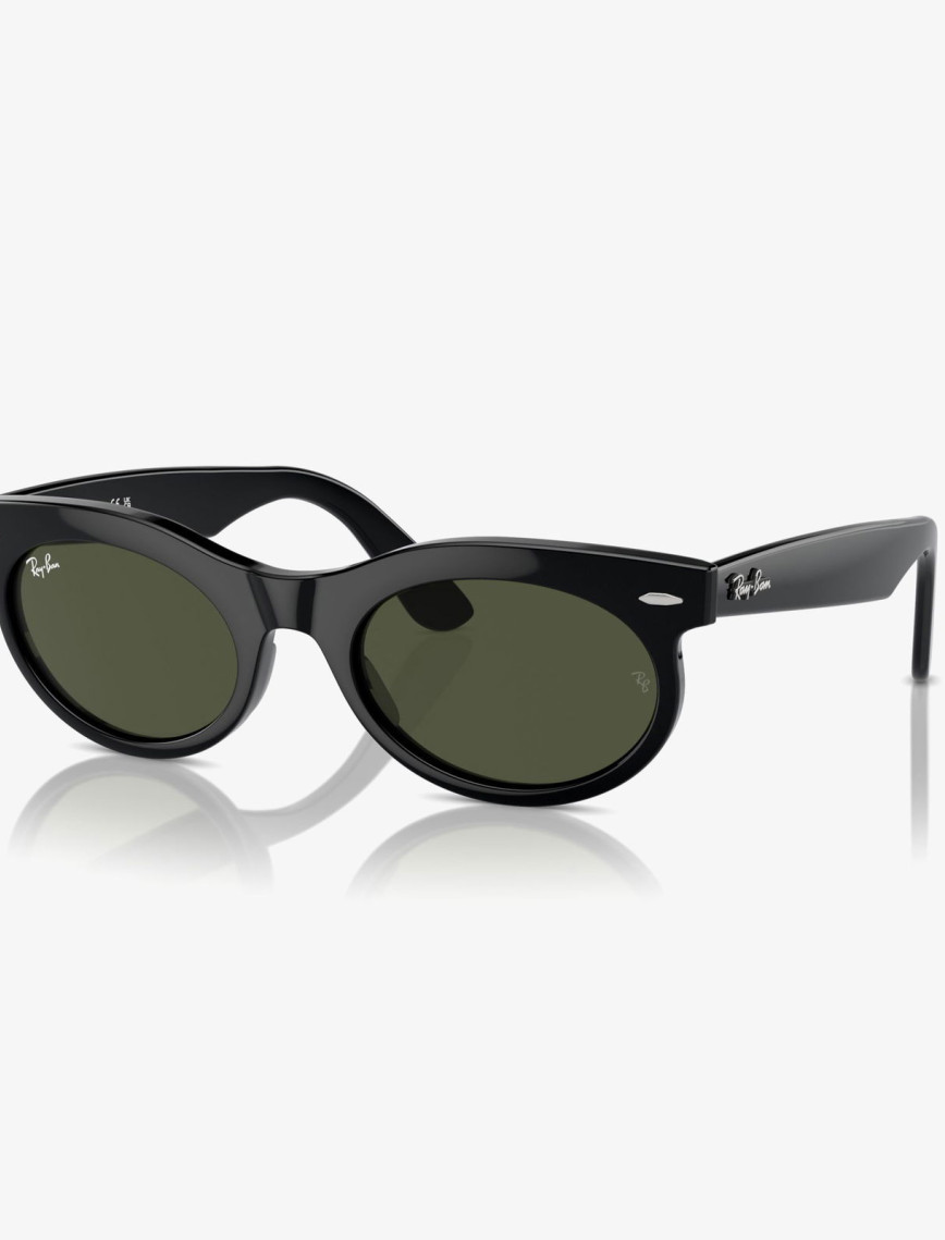 RAY-BAN Wayfarer Oval Unisex Gri Güneş Gözlüğü RAY-BAN Wayfarer Oval Unisex Gri Güneş Gözlüğü