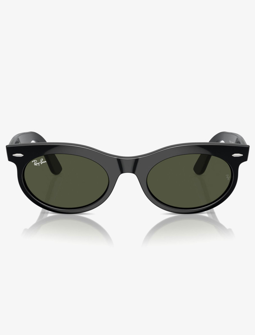 RAY-BAN Wayfarer Oval Unisex Siyah Güneş Gözlüğü RAY-BAN Wayfarer Oval Unisex Siyah Güneş Gözlüğü