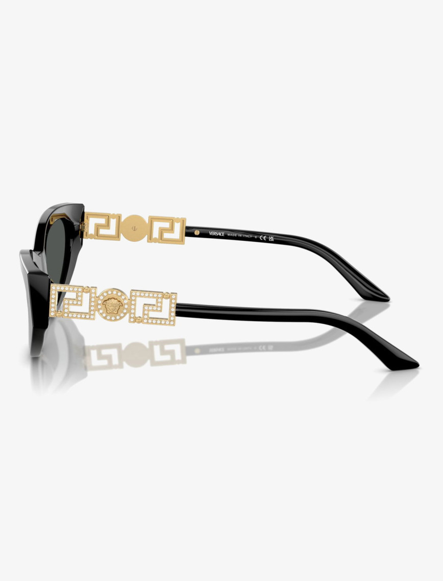 VERSACE Ve447B Kadın Siyah Güneş Gözlüğü VERSACE Ve447B Kadın Siyah Güneş Gözlüğü