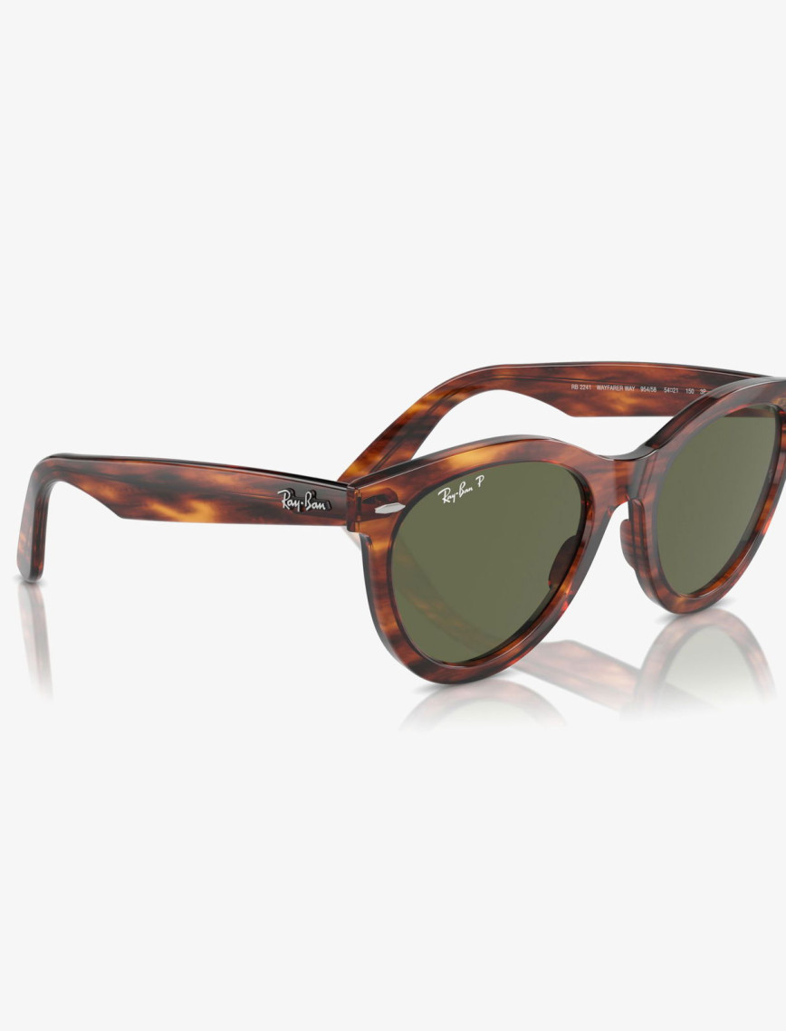 RAY-BAN Wayfarer Way Unisex Kahverengi Güneş Gözlüğü RAY-BAN Wayfarer Way Unisex Kahverengi Güneş Gözlüğü