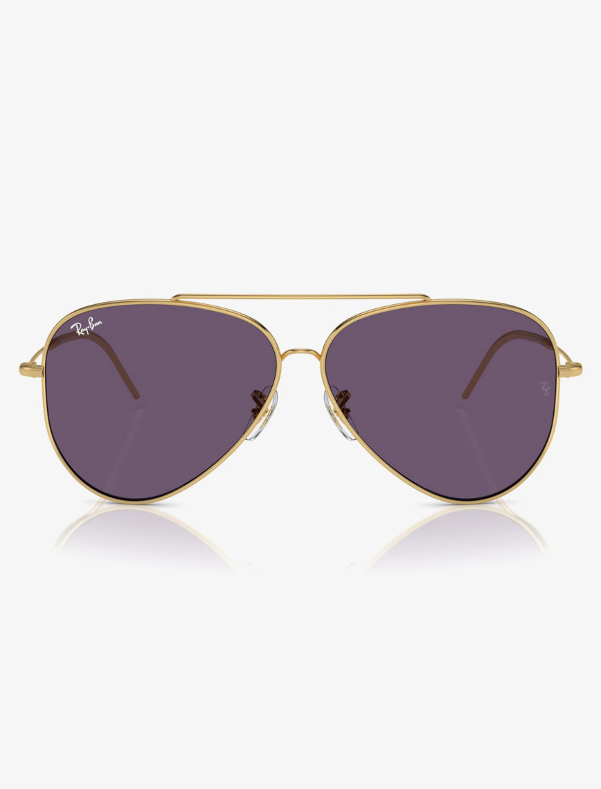 RAY-BAN Aviator Reverse Unisex Altın Rengi Güneş Gözlüğü RAY-BAN Aviator Reverse Unisex Altın Rengi Güneş Gözlüğü