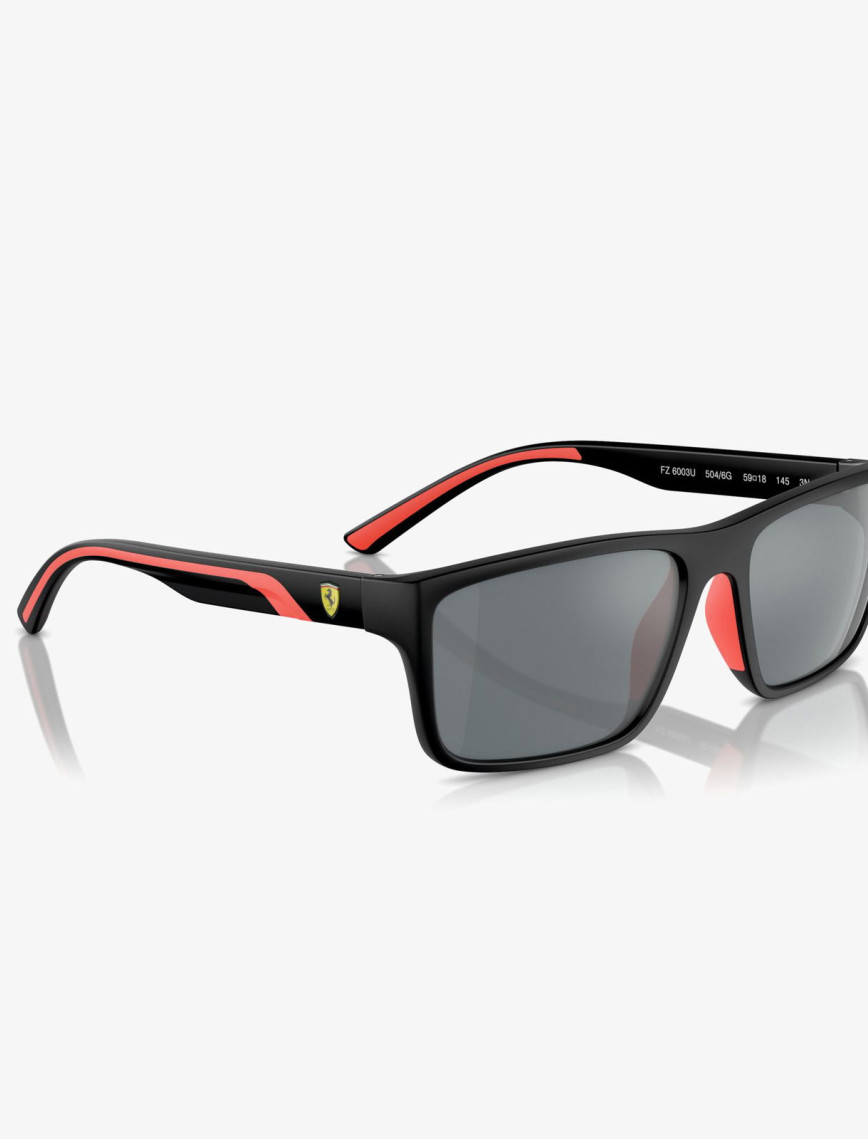 Scurderia Ferrari Fz63U Erkek Siyah Güneş Gözlüğü Scurderia Ferrari Fz63U Erkek Siyah Güneş Gözlüğü