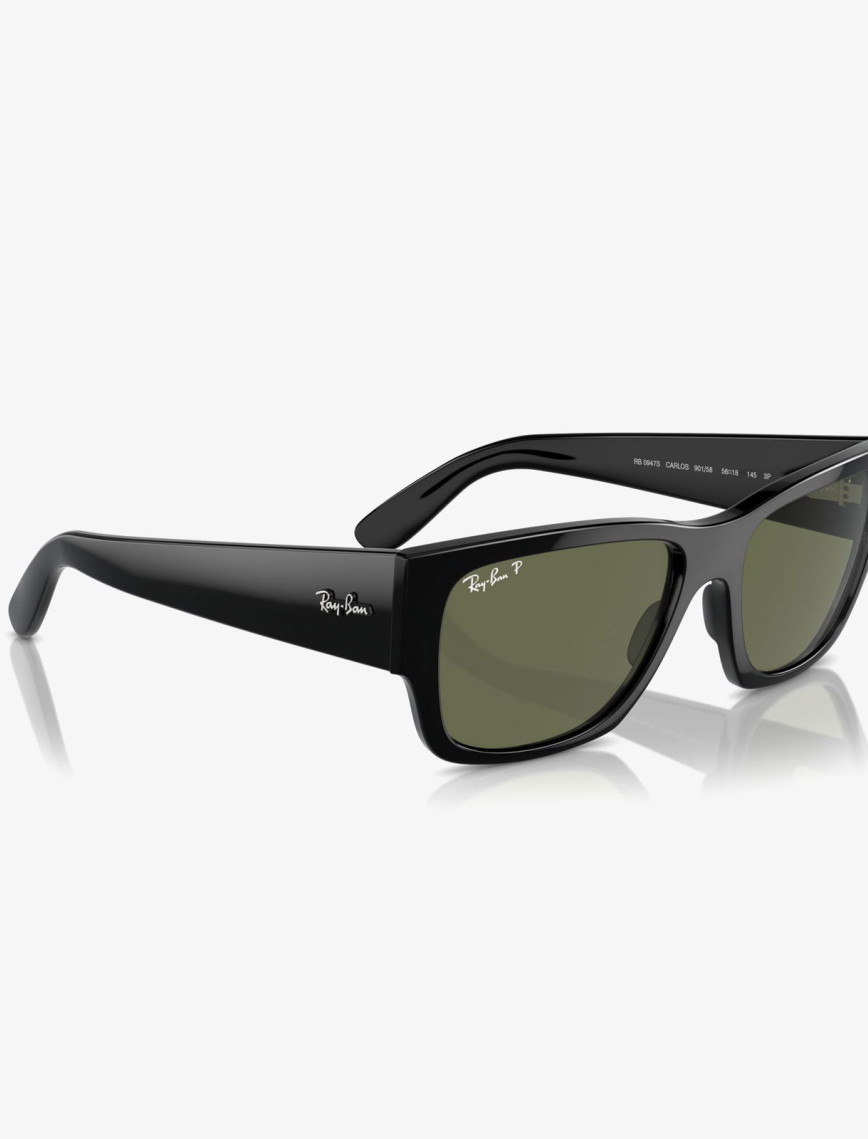 RAY-BAN Carlos Unisex Siyah Güneş Gözlüğü RAY-BAN Carlos Unisex Siyah Güneş Gözlüğü