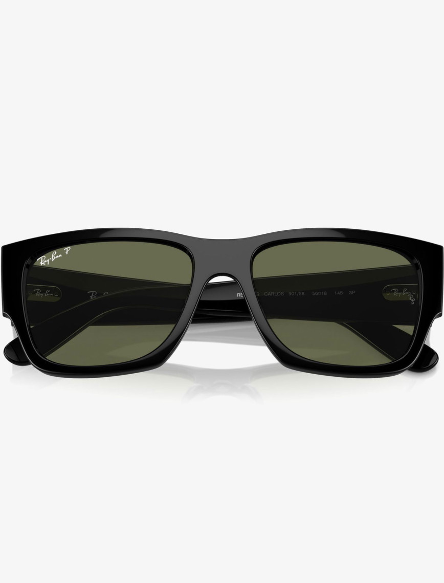 RAY-BAN Carlos Unisex Siyah Güneş Gözlüğü RAY-BAN Carlos Unisex Siyah Güneş Gözlüğü