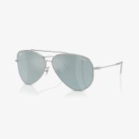 RAY-BAN Lenny Kravitz X Aviator Reverse Unisex Gümüş Güneş Gözlüğü RAY-BAN Lenny Kravitz X Aviator Reverse Unisex Gümüş Güneş Gözlüğü