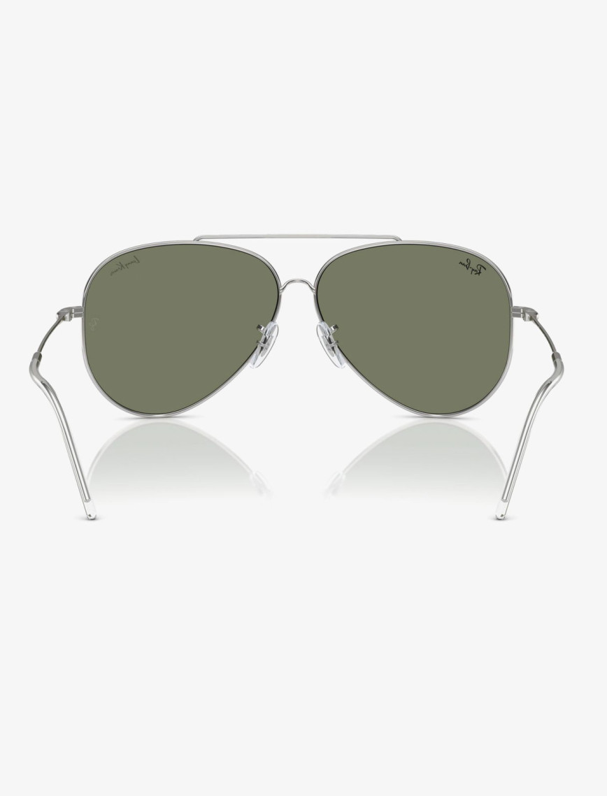 RAY-BAN Lenny Kravitz X Aviator Reverse Unisex Gümüş Güneş Gözlüğü RAY-BAN Lenny Kravitz X Aviator Reverse Unisex Gümüş Güneş Gözlüğü