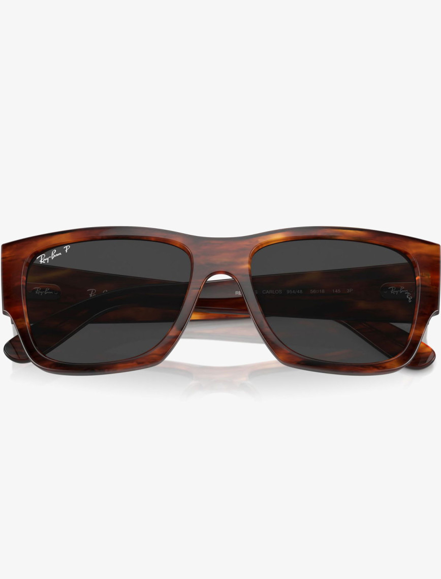 RAY-BAN Carlos Unisex Kahverengi Güneş Gözlüğü RAY-BAN Carlos Unisex Kahverengi Güneş Gözlüğü