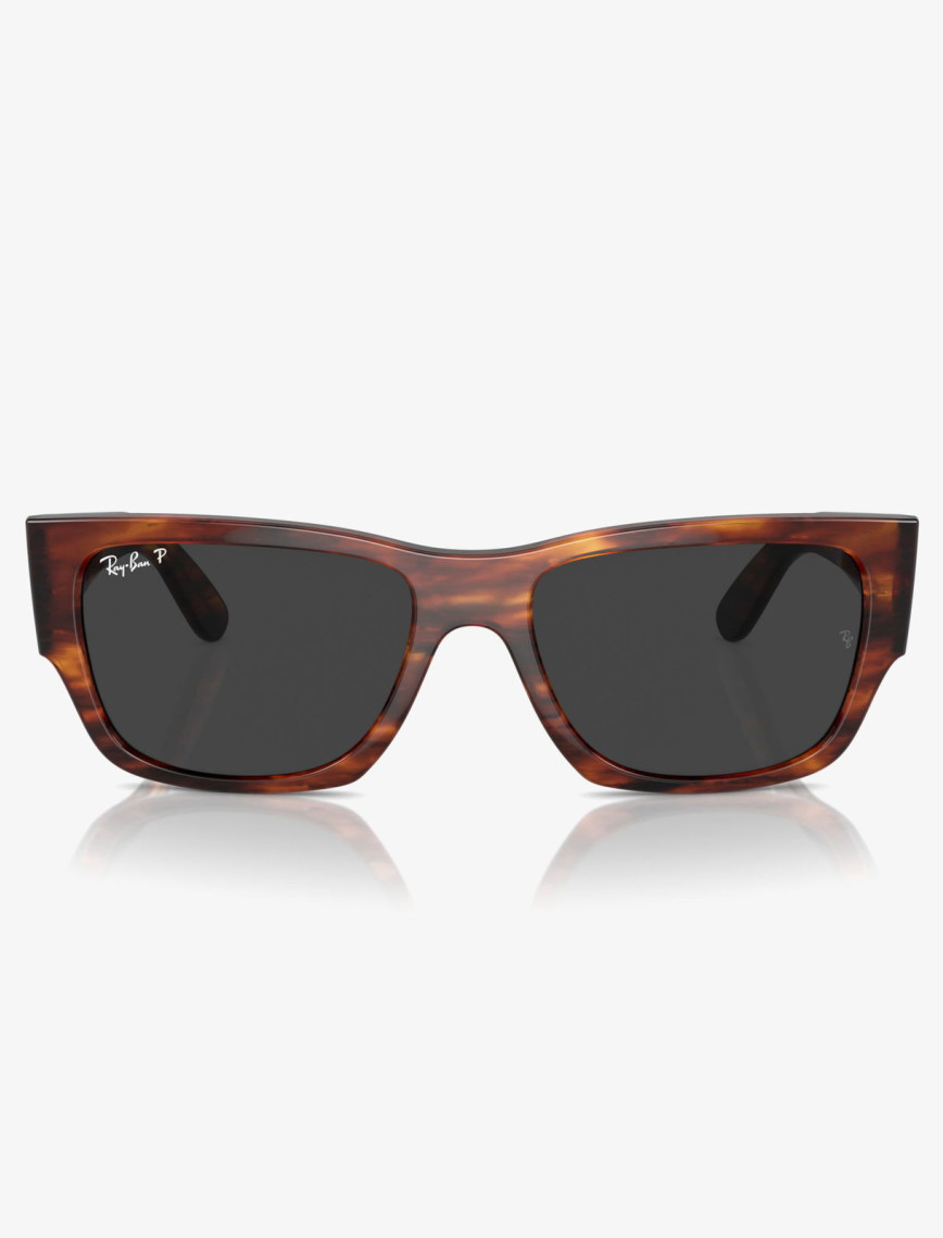 RAY-BAN Carlos Unisex Kahverengi Güneş Gözlüğü RAY-BAN Carlos Unisex Kahverengi Güneş Gözlüğü
