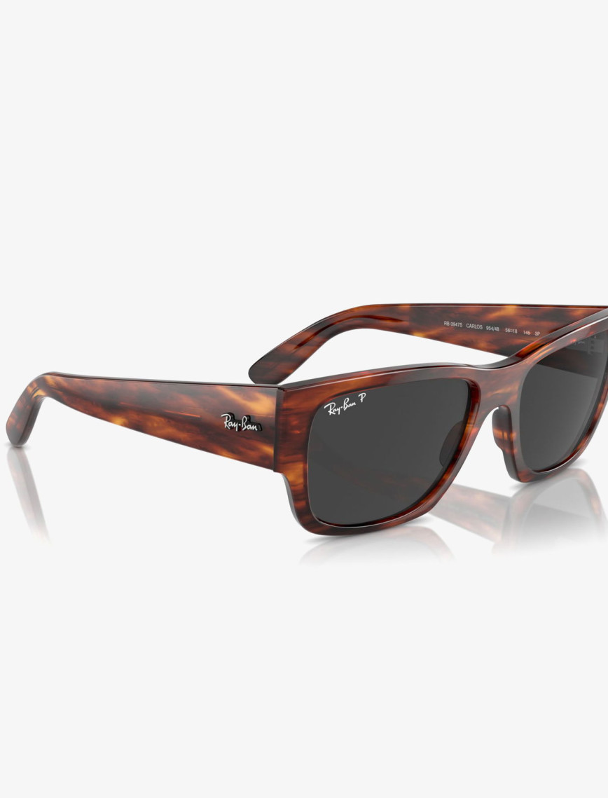 RAY-BAN Carlos Unisex Kahverengi Güneş Gözlüğü RAY-BAN Carlos Unisex Kahverengi Güneş Gözlüğü