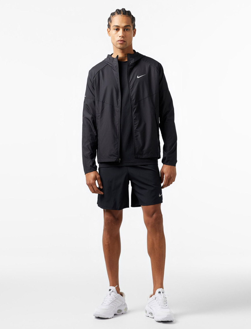 Nike Rpl Miler Erkek Siyah Ceket Nike Rpl Miler Erkek Siyah Ceket