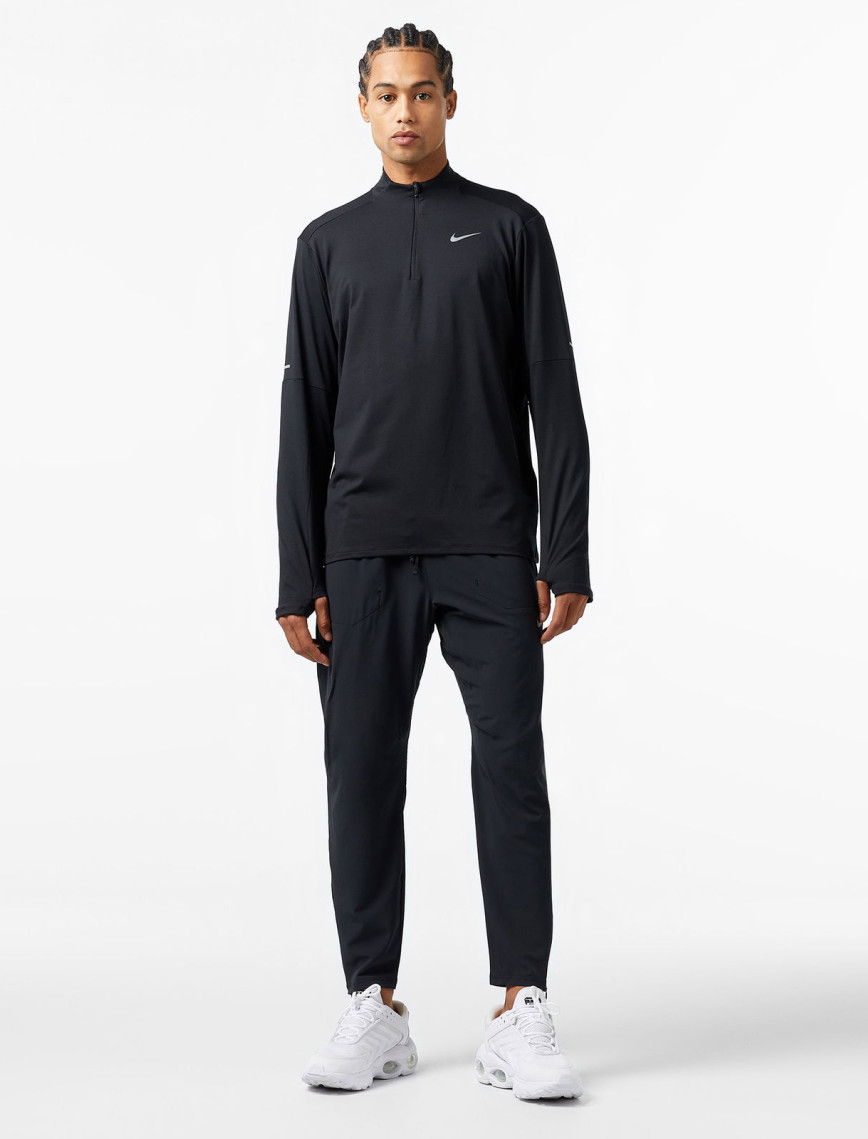 Nike Dri-Fit Element Hz Erkek Siyah Uzun Kollu T-Shirt Nike Dri-Fit Element Hz Erkek Siyah Uzun Kollu T-Shirt