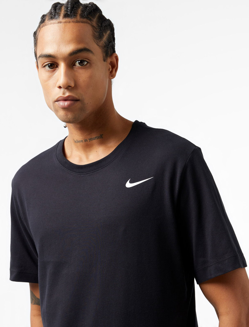 Nike Dri-FIT Dfc Crew Solid Erkek Siyah T-Shirt Nike Dri-FIT Dfc Crew Solid Erkek Siyah T-Shirt