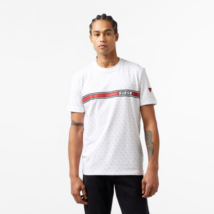 Guess Jamey Erkek Beyaz T-Shirt Guess Jamey Erkek Beyaz T-Shirt