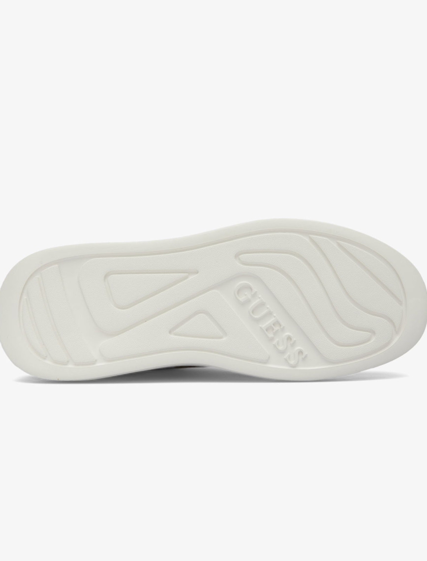 Guess Elba Carryover Logo Erkek Bej/Kahverengi Spor Ayakkabı