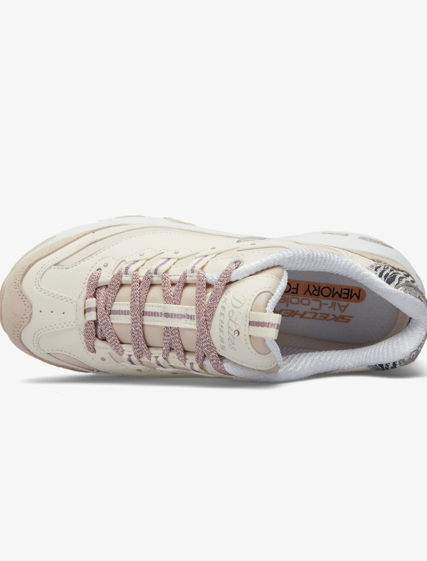 Skechers D'Lites Golden Chic Kadın Pembe Spor Ayakkabı Skechers D'Lites Golden Chic Kadın Pembe Spor Ayakkabı