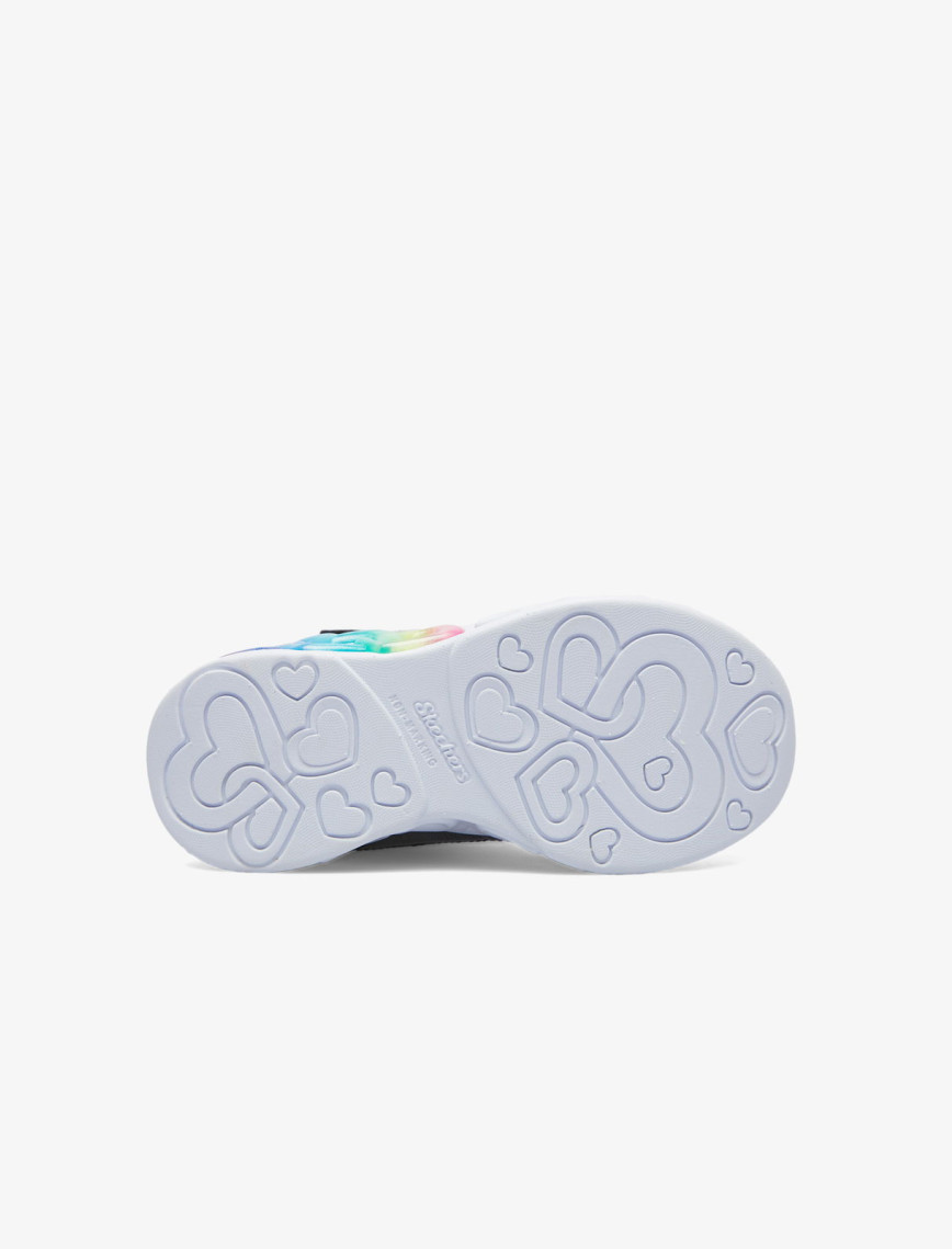 Skechers infinite Heart Lights Çocuk Siyah Spor Ayakkabı