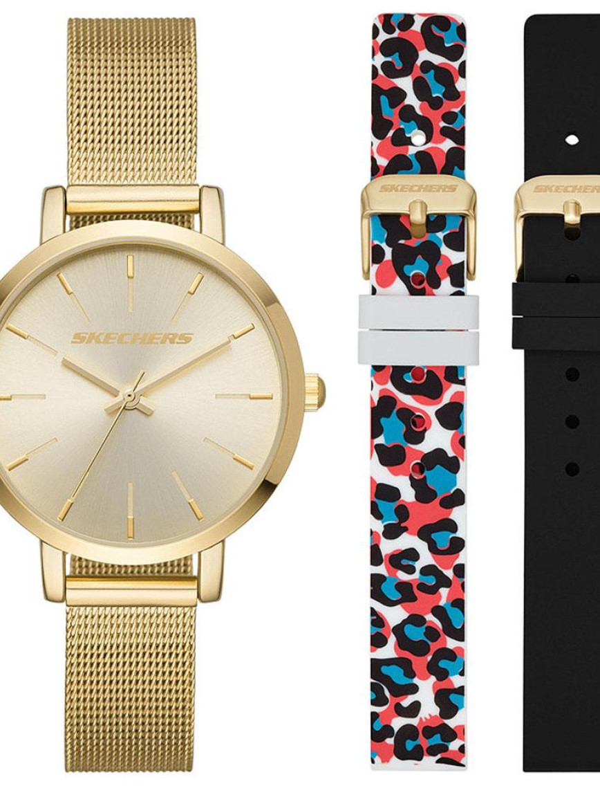 Skechers SR9057 Kadın Kol Saati ve Yedek Kordon Skechers SR9057 Kadın Kol Saati ve Yedek Kordon