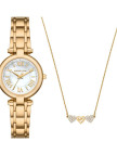 Michael Kors MKO9005SET Kadın Kol Saati ve Kolye Seti Michael Kors MKO9005SET Kadın Kol Saati ve Kolye Seti