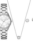 Michael Kors MK4851SET Kadın Kol Saati Kolye ve Küpe Seti Michael Kors MK4851SET Kadın Kol Saati Kolye ve Küpe Seti