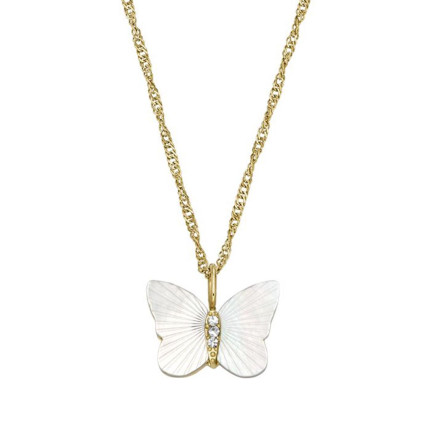 Fossil JF04424-710 Kelebek Kadın Kolye