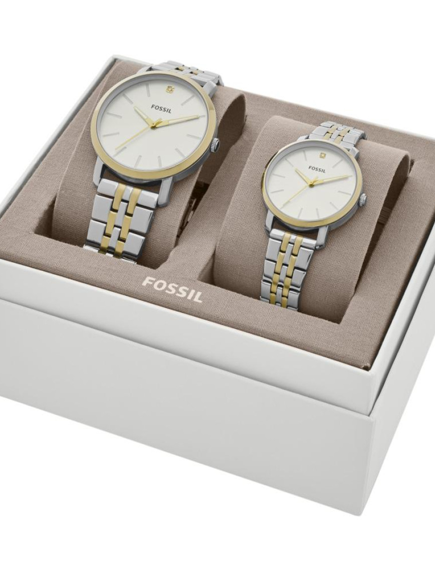 Fossil FBQ2467SET Kadın Kol Saati ve Erkek Kol Saati Fossil FBQ2467SET Kadın Kol Saati ve Erkek Kol Saati