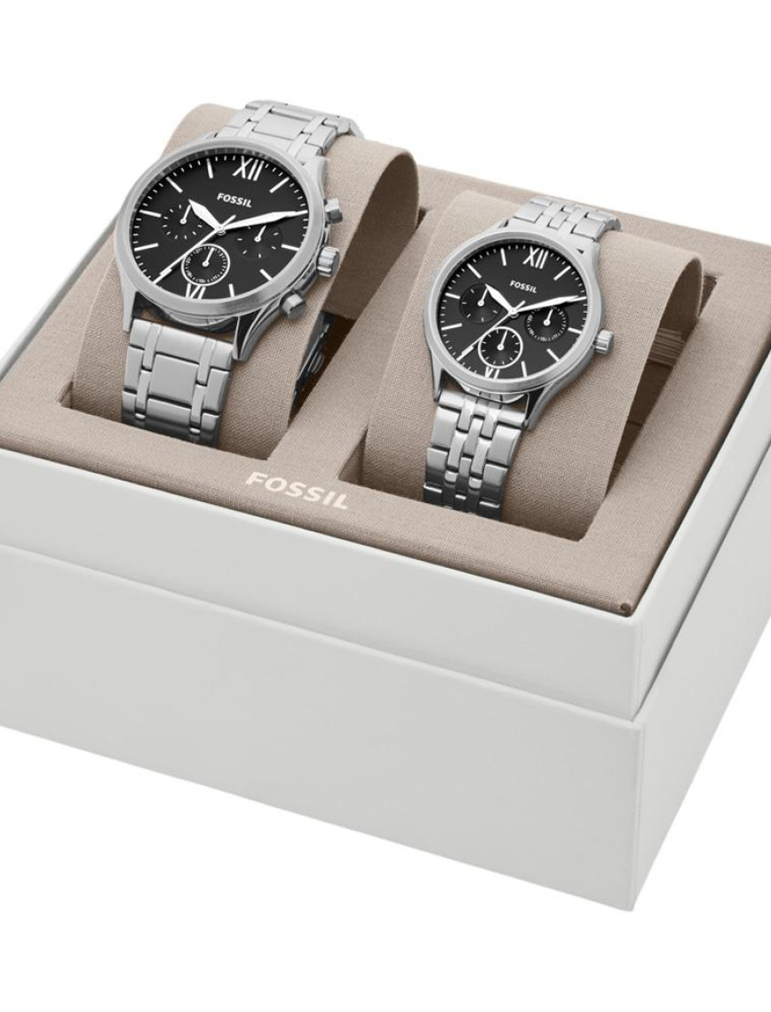 Fossil FBQ2469SET Kadın Kol Saati ve Erkek Kol Saati Fossil FBQ2469SET Kadın Kol Saati ve Erkek Kol Saati