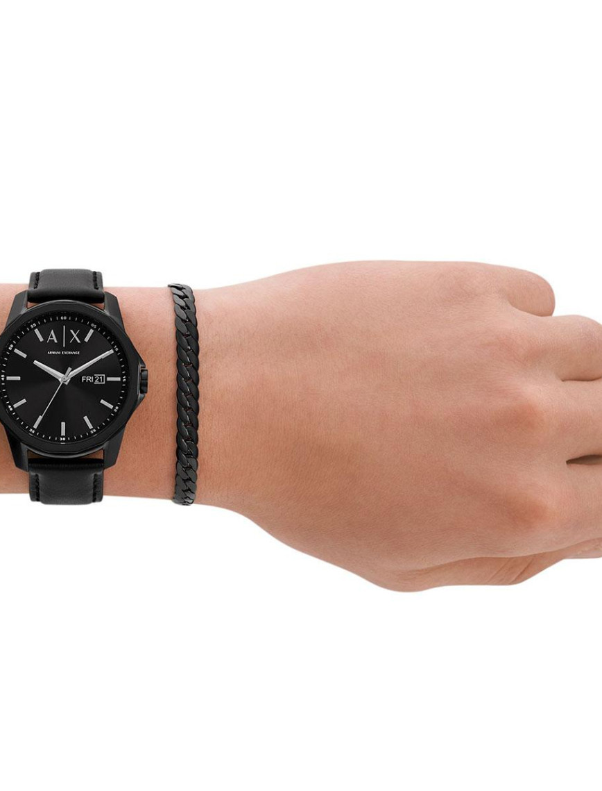 Armani Exchange AX7147SET Erkek Kol Saati ve Bileklik Seti Armani Exchange AX7147SET Erkek Kol Saati ve Bileklik Seti