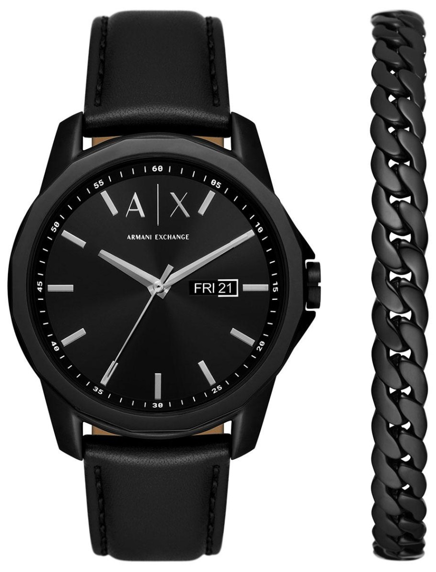 Armani Exchange AX7147SET Erkek Kol Saati ve Bileklik Seti Armani Exchange AX7147SET Erkek Kol Saati ve Bileklik Seti