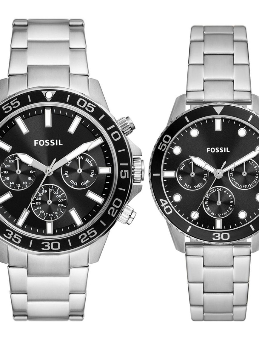 Fossil FBQ2753SET Erkek Kol Saati ve Kadın Kol Saati Fossil FBQ2753SET Erkek Kol Saati ve Kadın Kol Saati