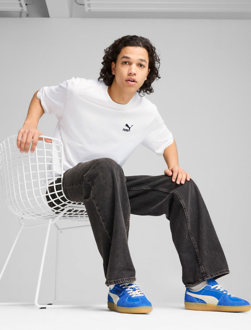 Puma Palermo Vintage Erkek Mavi Spor Ayakkabı Puma Palermo Vintage Erkek Mavi Spor Ayakkabı