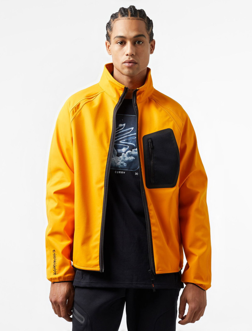 Napapijri B-Lorze Full-Zip Stand Erkek Turuncu Sweatshirt