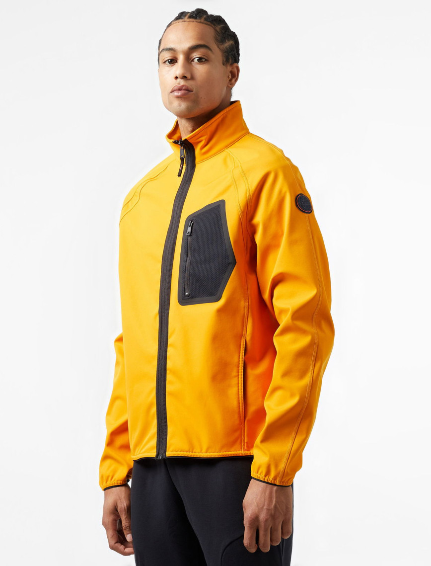 Napapijri B-Lorze Full-Zip Stand Erkek Turuncu Sweatshirt