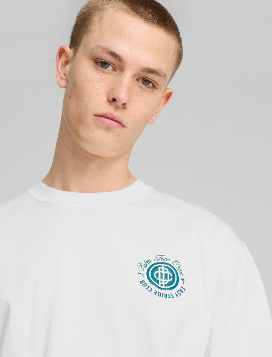 Puma X Ptc Graphic Unisex Beyaz T-Shirt Puma X Ptc Graphic Unisex Beyaz T-Shirt