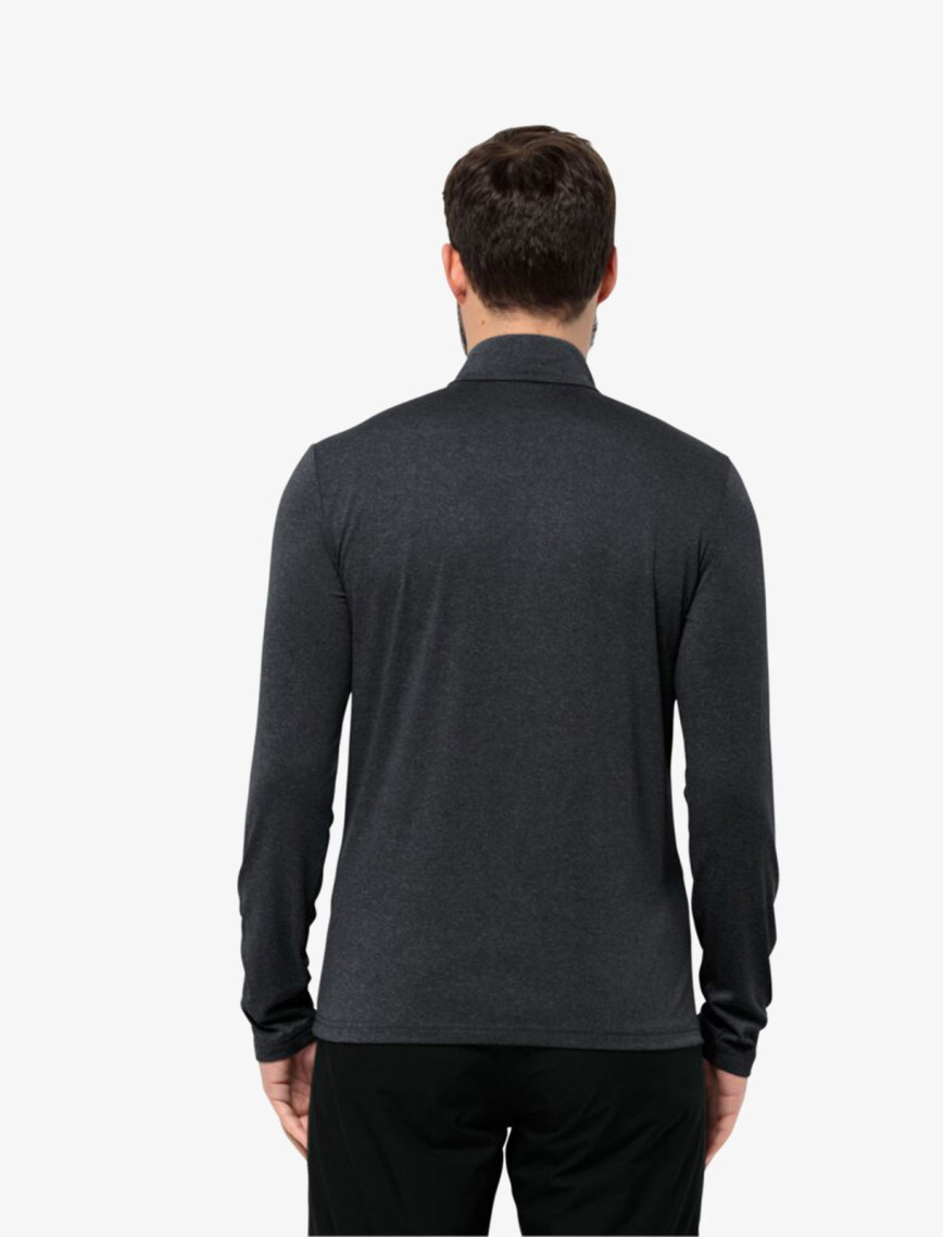 Jack Wolfskin Sky Thermal Erkek Gri Outdoor Polar