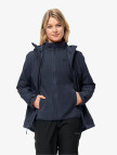 Jack Wolfskin Moonrise 3in1 Kadın Lacivert Outdoor Ceket Jack Wolfskin Moonrise 3in1 Kadın Lacivert Outdoor Ceket