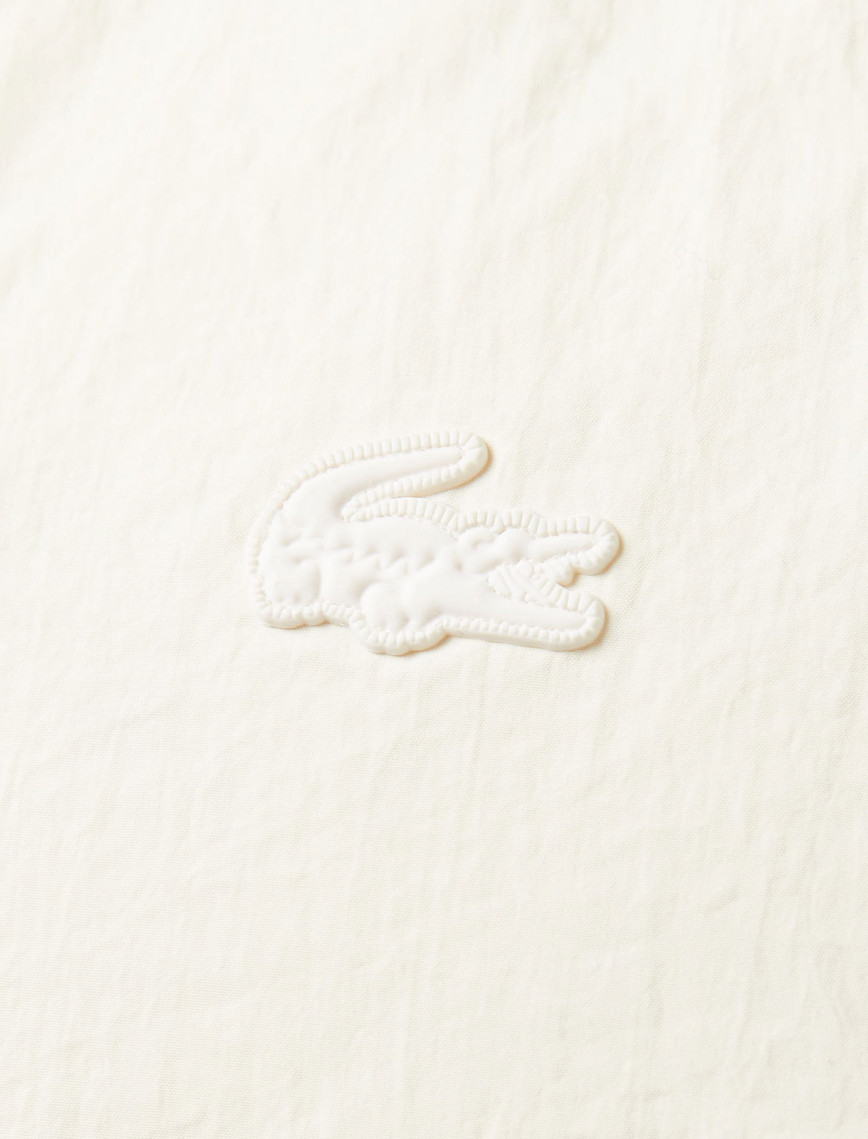 Lacoste Kadın Relaxed Fit Dik Yaka Krem Mont Lacoste Kadın Relaxed Fit Dik Yaka Krem Mont