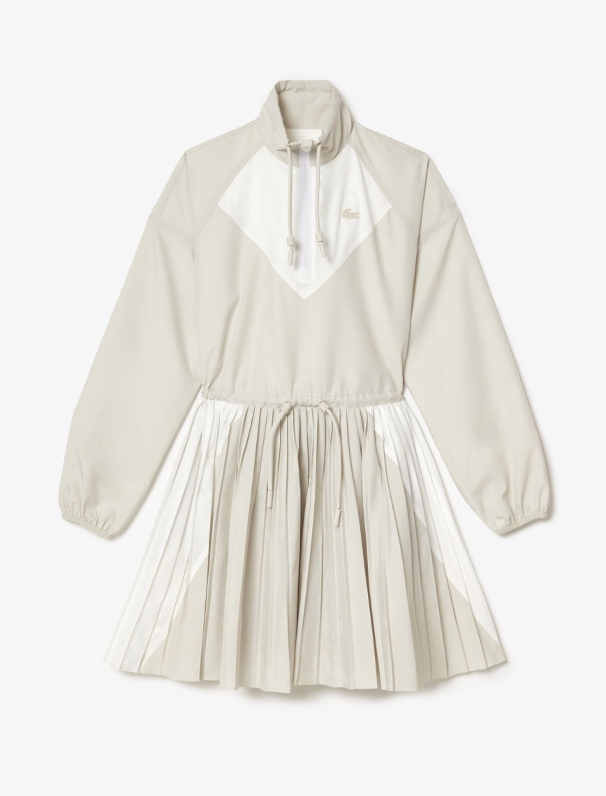 Lacoste Kadın Relaxed Fit Uzun Kollu Yarım Fermuarlı Gri Elbise Lacoste Kadın Relaxed Fit Uzun Kollu Yarım Fermuarlı Gri Elbise