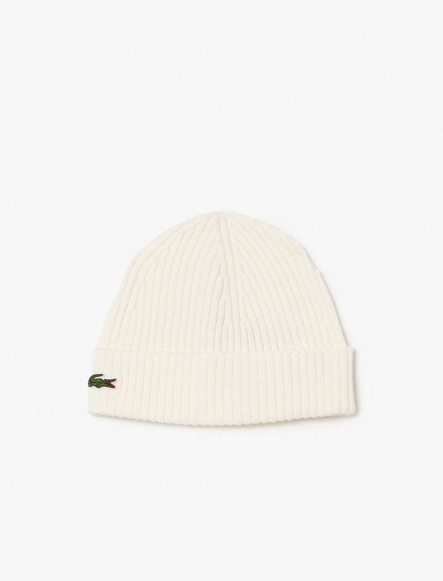Lacoste Unisex Beyaz Bere Lacoste Unisex Beyaz Bere