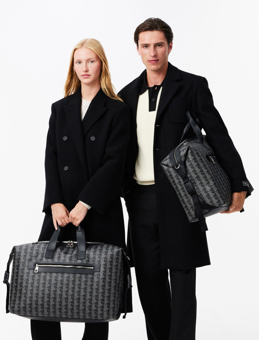 Lacoste The Blend Unisex Siyah Spor Çantası Lacoste The Blend Unisex Siyah Spor Çantası