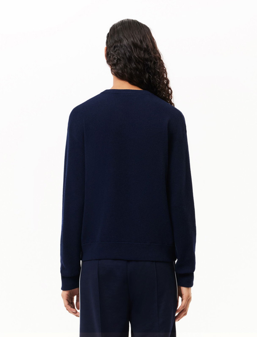 Lacoste Kadın Lacivert Triko Lacoste Kadın Lacivert Triko